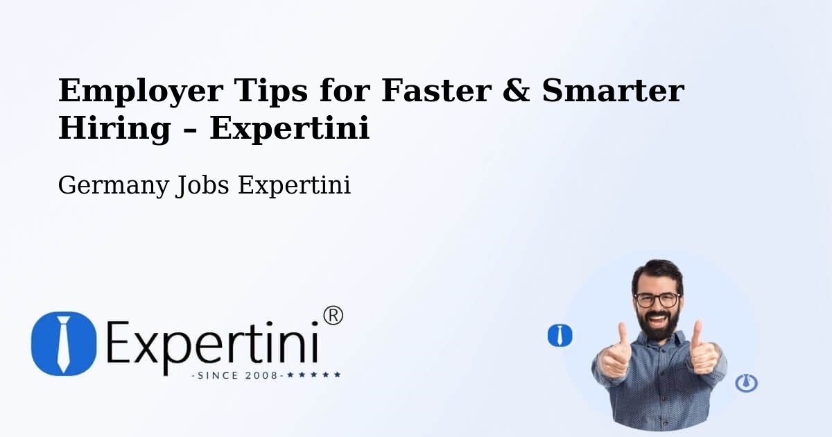 Employer Tips for Hiring & Recruitment – Kleinmachnow - Kleinmachnow, Germany Jobs Expertini