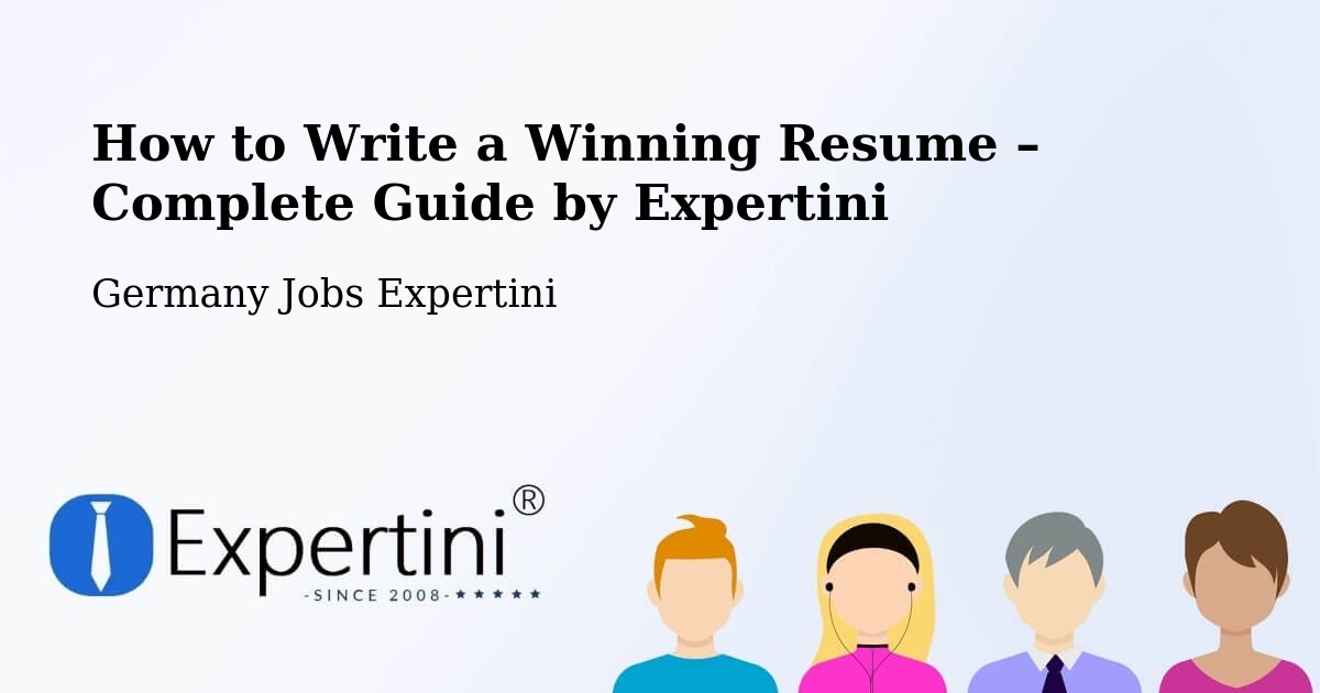 Resume Writing Guide for Job Seekers – Kleinmachnow - Kleinmachnow, Germany Jobs Expertini
