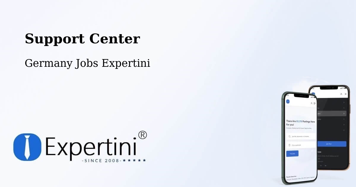 Support Services – Kleinmachnow - Germany Jobs Expertini